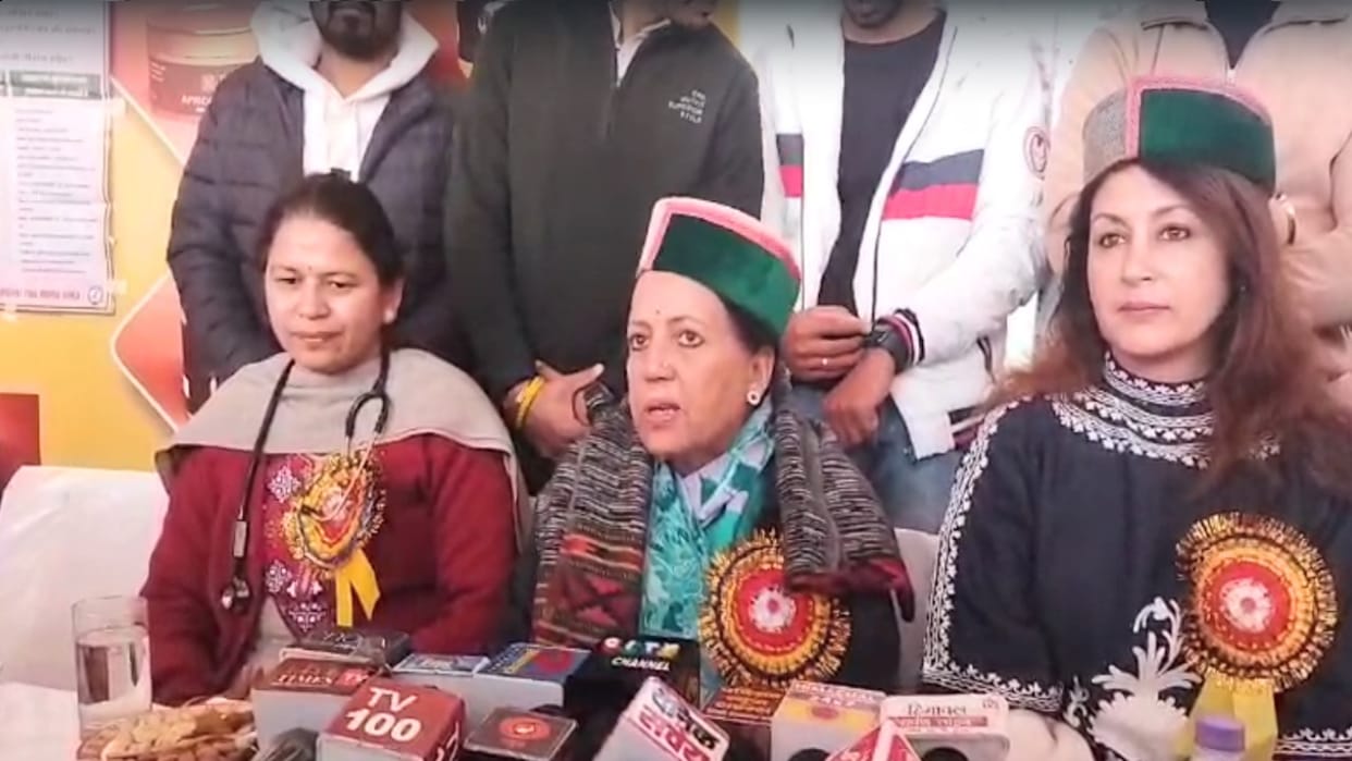 Congress state president Pratibha Singh targeted BJP, said- propaganda is being done by spreading misconceptio