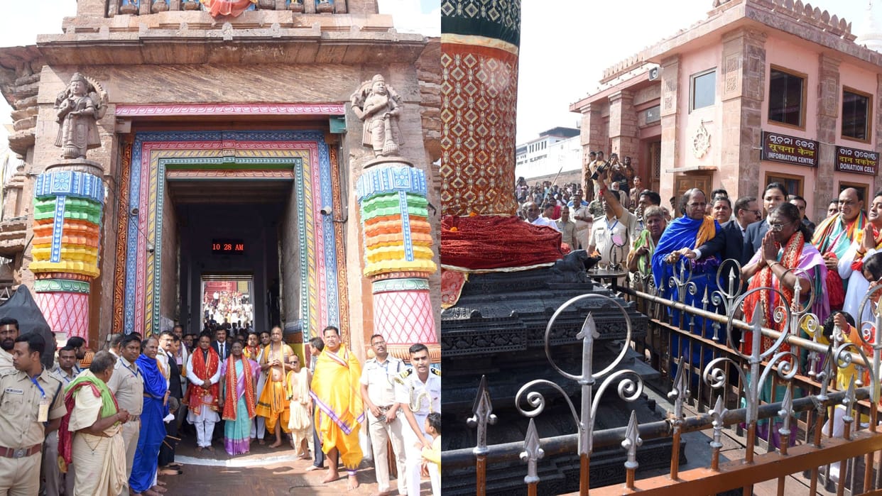 President Droupadi Murmu offers prayers at Shree Jagannath Temple news in hindi