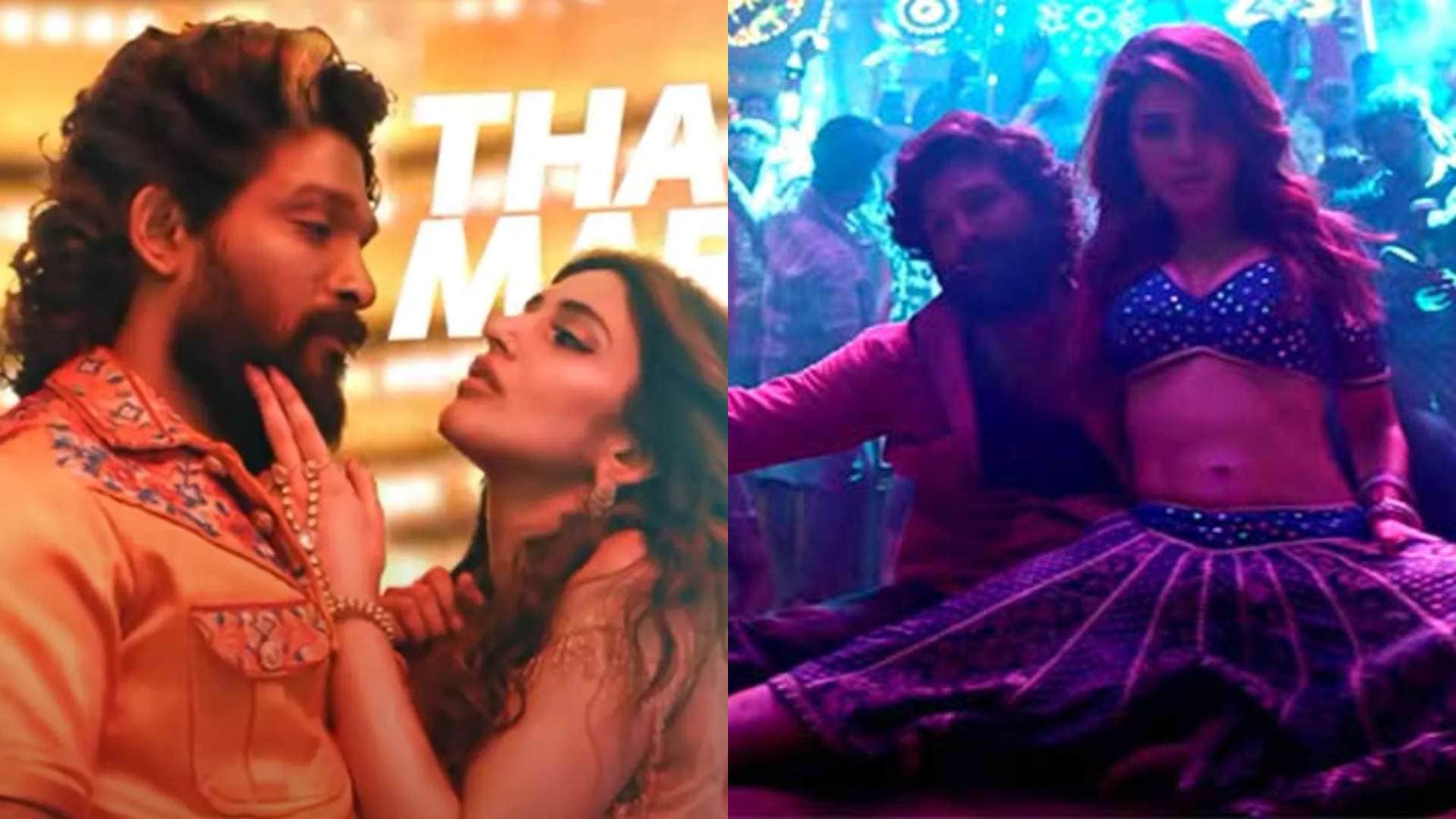 Pushpa songs Vs Pushpa 2 songs Srivalli Oo antava Eyy bidda ye mera adda kissik Pushpa Pushpa peelings