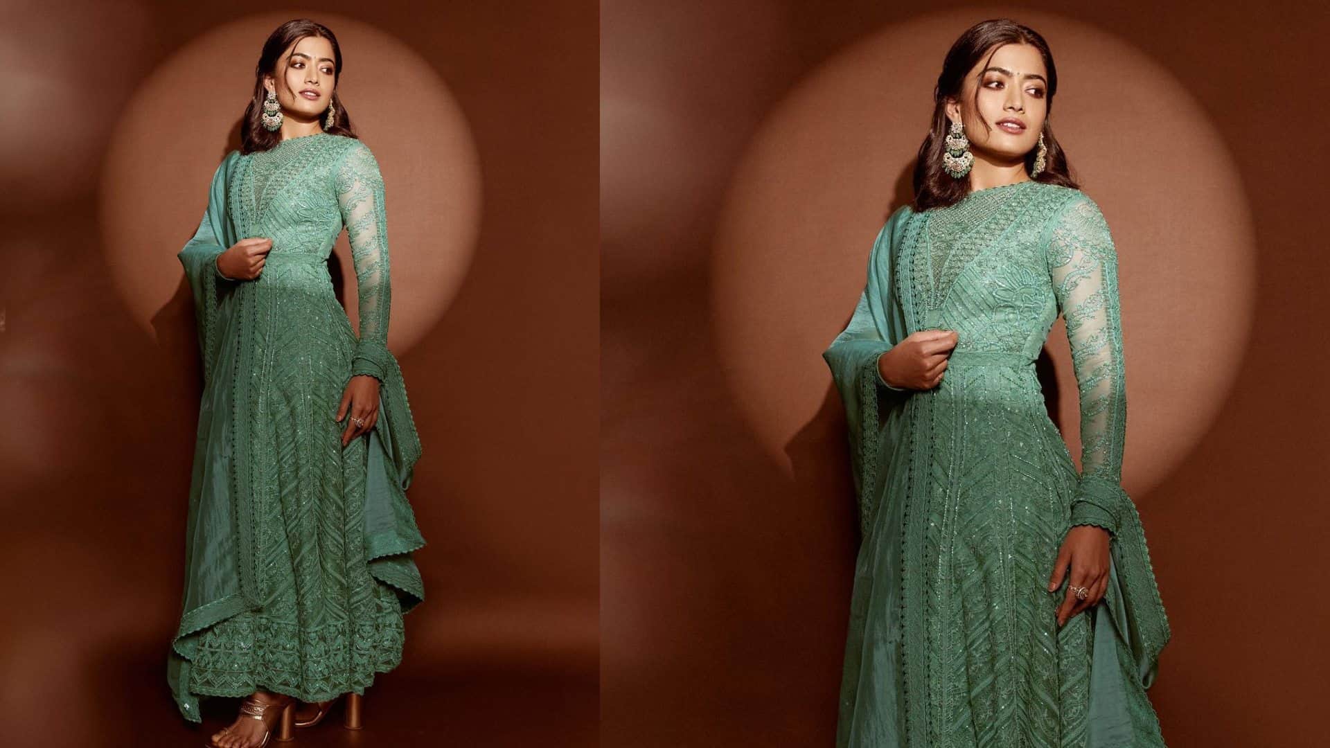 Rashmika Mandanna best ethnic looks photos viral on social media disprj