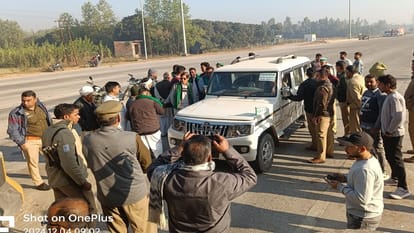UP: There was an uproar throughout the day over the detention of Rakesh Tikait, know how protests took place