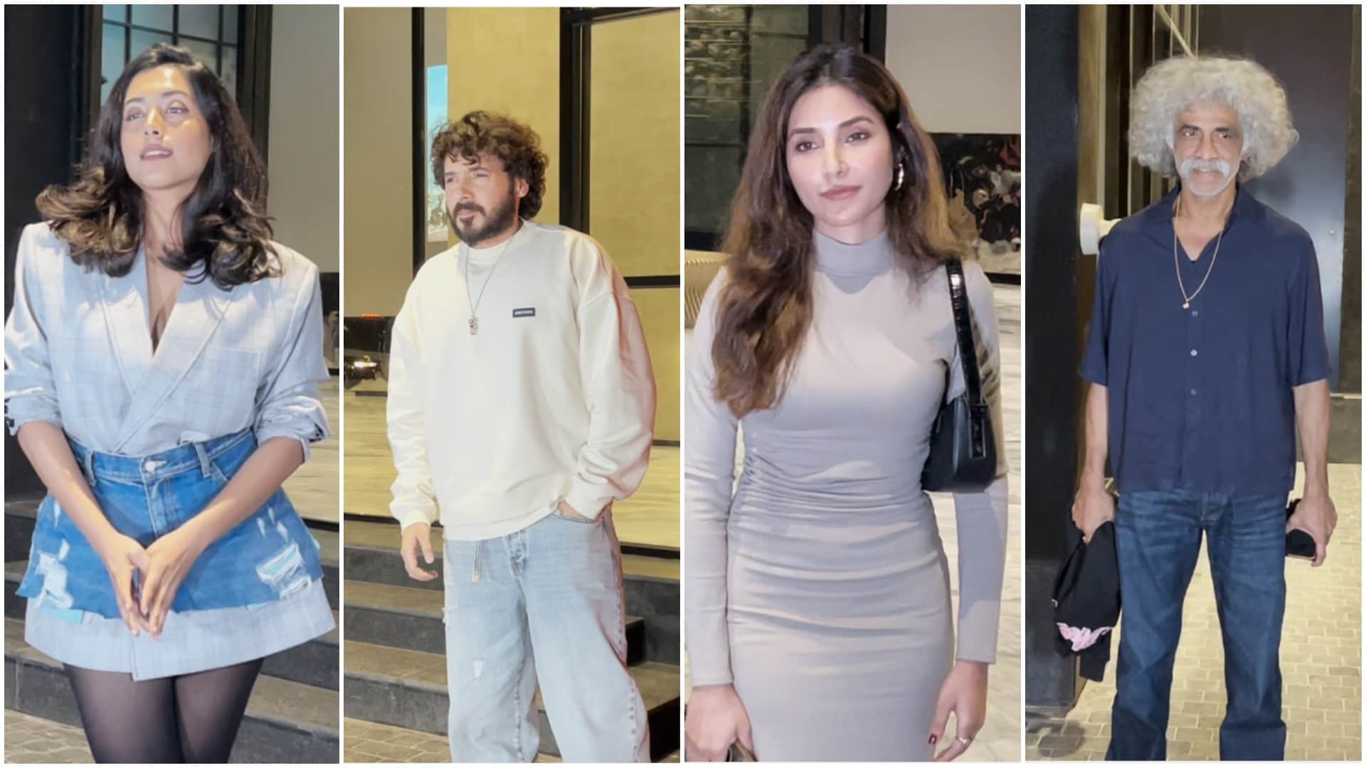 Agni special Screening prateek gandhi saee tamhankar sayami kher divyendu sharma and stars walk on red carpet