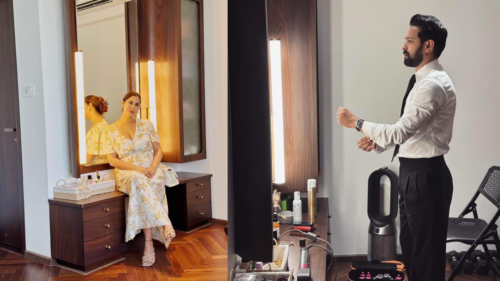 inside photos Vikrant Massey Lavish see facing Home in mumbai disprj
