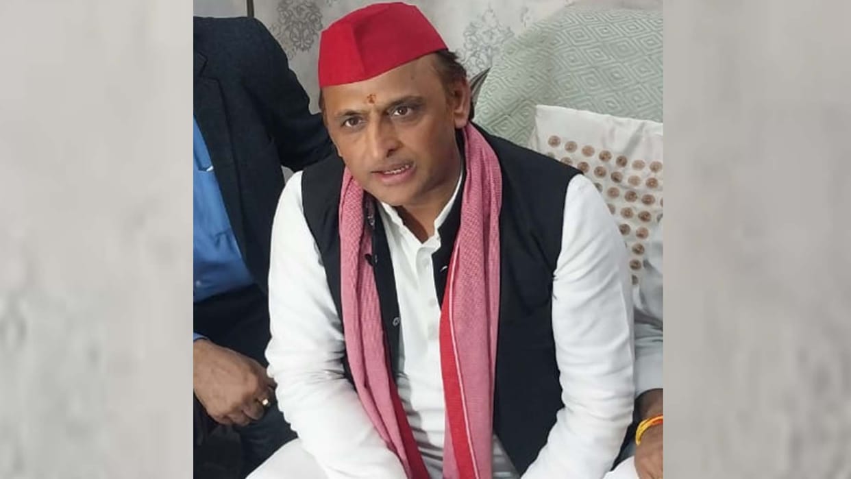 Akhilesh said Sambhal incident was done to divert attention from the loot of votes