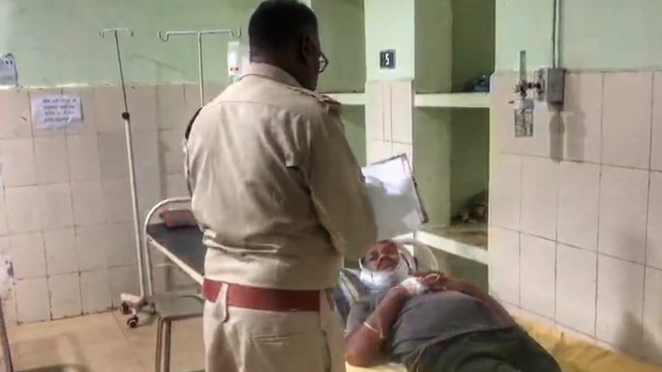 A person was injured in a knife attack in Balod