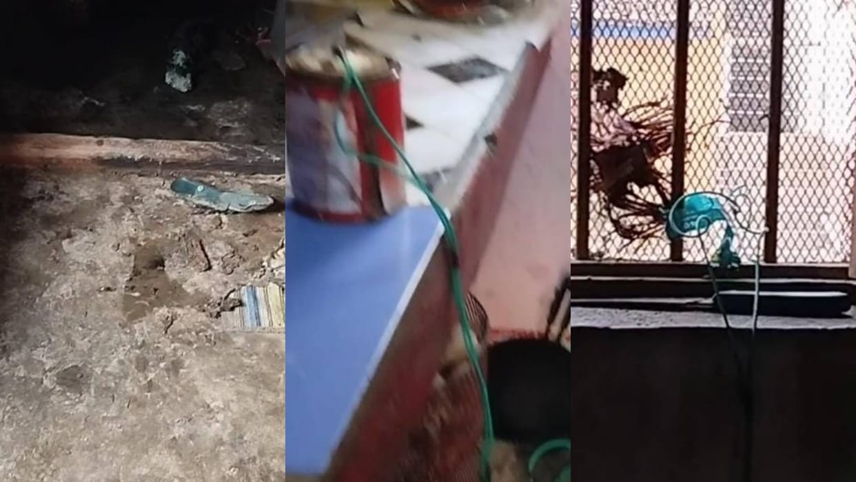 Muzaffarpur gas cylinder was opened by placing bomb in house panic village due to accident attempt to murder