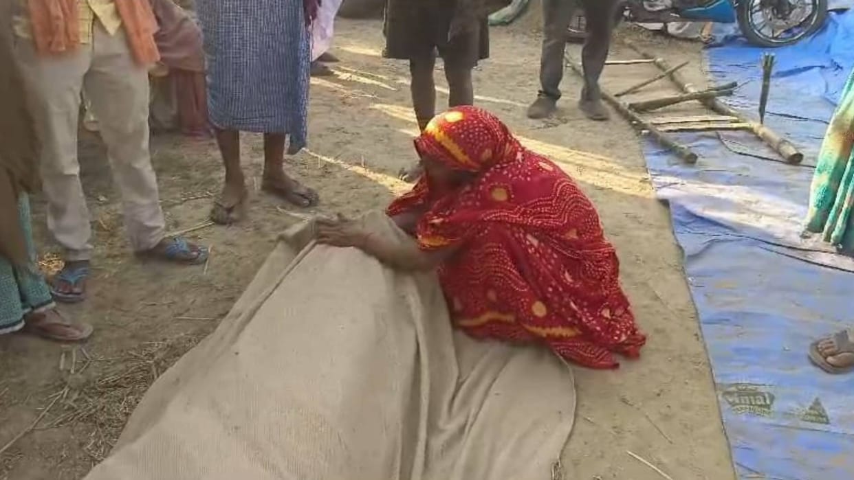 Crime In Bihar Middle-aged man shot dead in Nalanda Scorpio found overturned some distance from spot