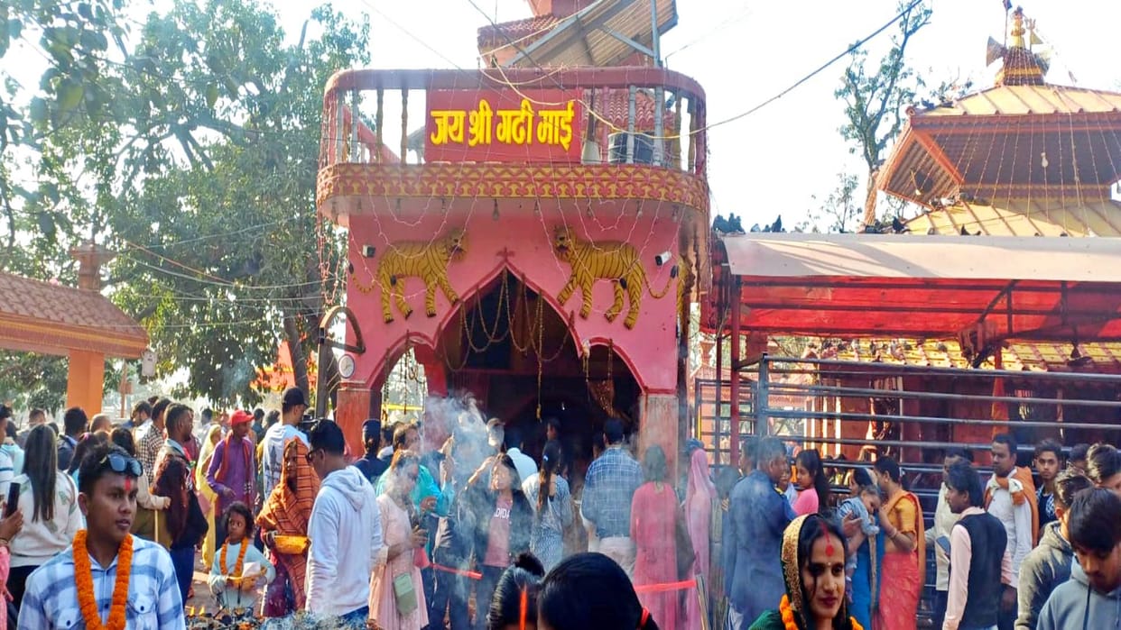 Bihar News Mahagadhi Mai fair begins animal sacrifice is done
