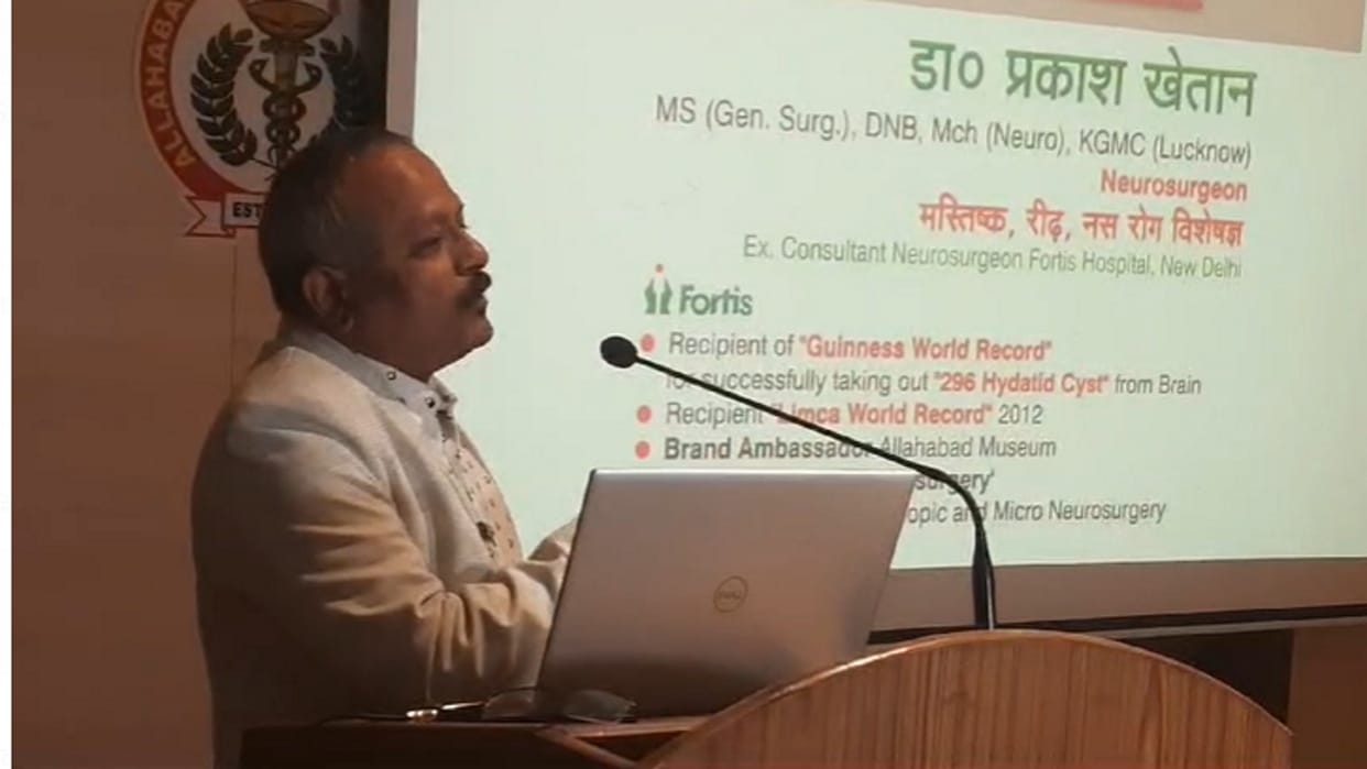 Achievement: 12 year old girl's spine operation lasted for 11 hours, Dr. Prakash Khaitan made a record