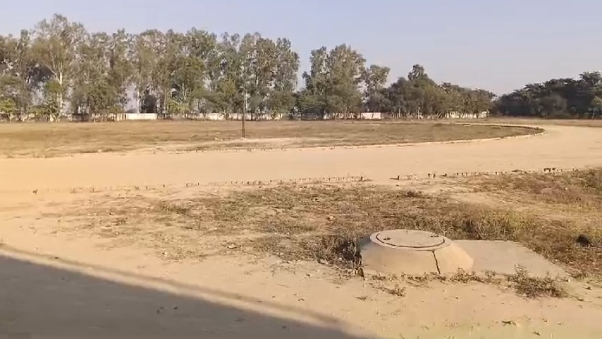 condition of Patti Afghan Sports Stadium in Kaithal is bad, no one took care of it for last 12 years