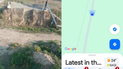 incomplete bridge like Bareilly in Pilibhit but google maps route in correct