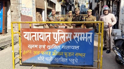 Sambhal violence: Security at every corner, barricading on two routes to Jama Masjid