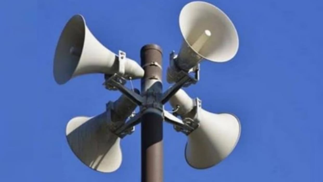 10 loud speakers of religious places removed.