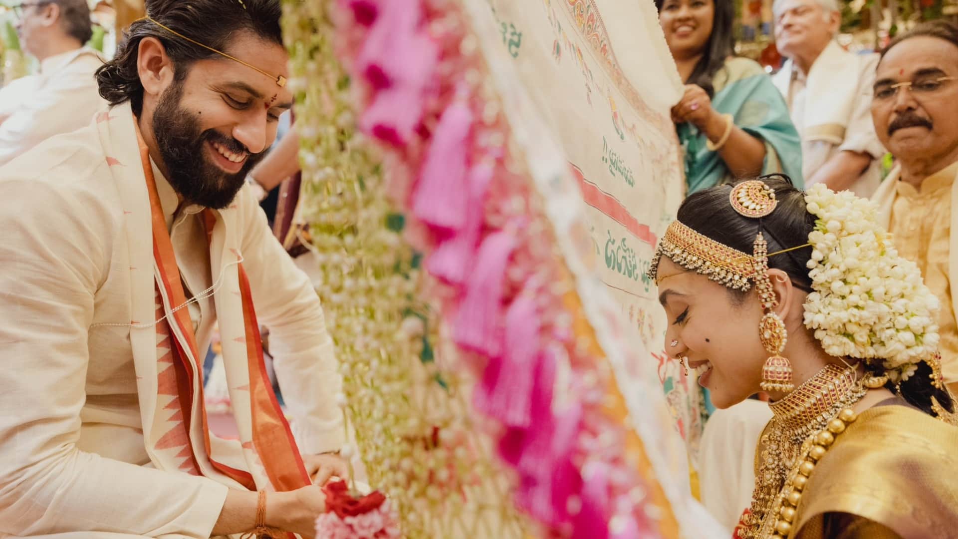 Naga Chaitanya Looks Shy As He Poses With Rana Daggubati Before Marrying Sobhita Dhulipala See Photos