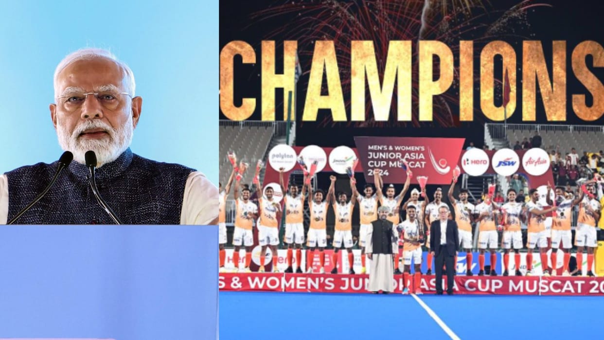 PM Modi praised the junior hockey team, congratulated them on winning the fifth title