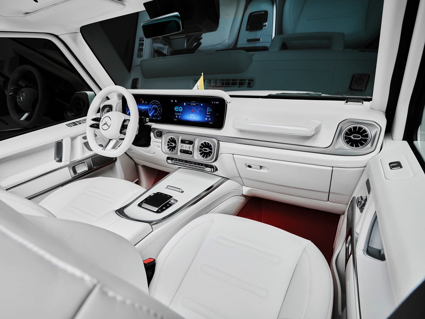 Pope Francis New Car Popemobile All Electric Mercedes G-Wagon SUV Know Details