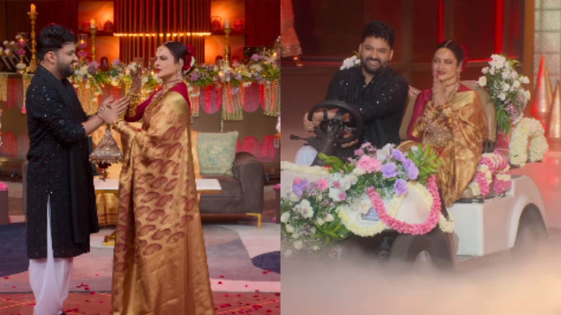 70 year old Rekha considers herself to be 17 actress was seen dancing in The Great Indian Kapil Show