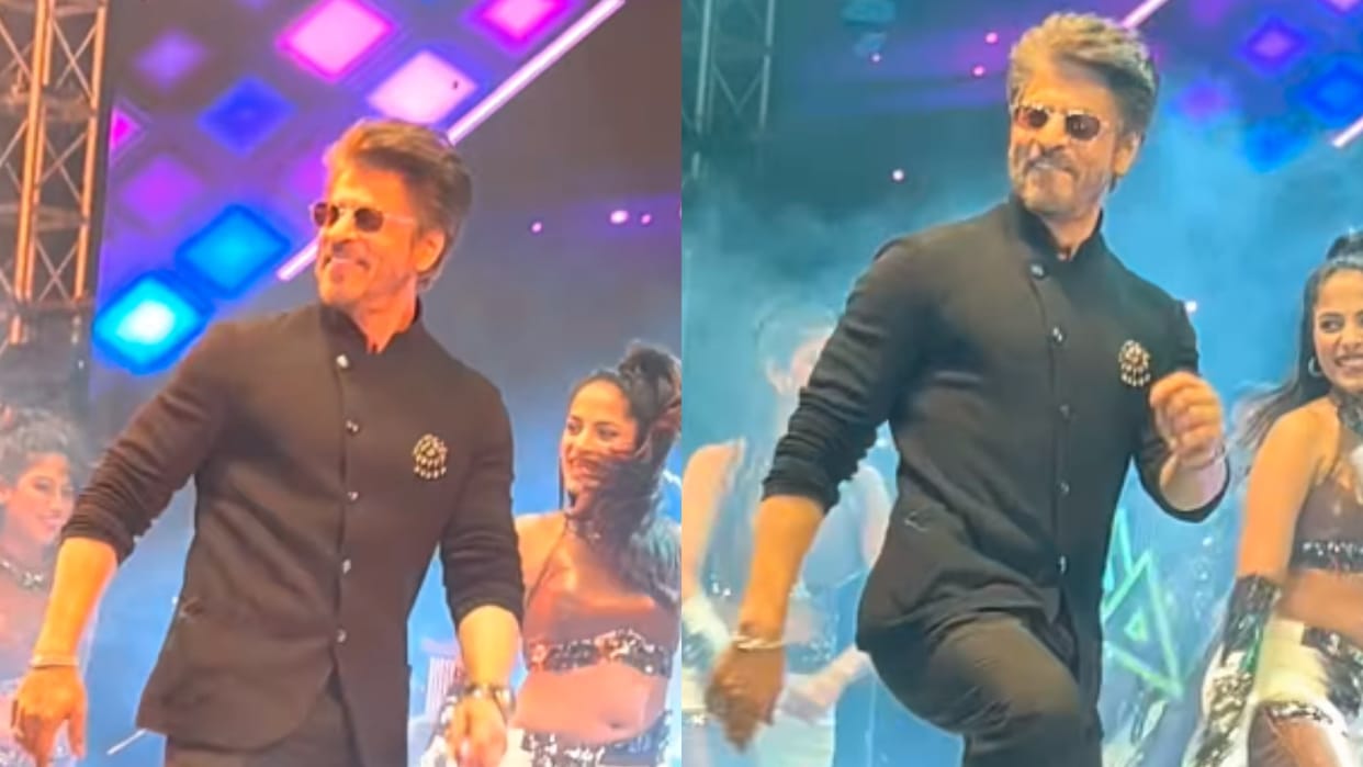 Shahrukh Khan danced again on his song Jhume jo Pathan video of Shahrukh Khan is going viral on social media