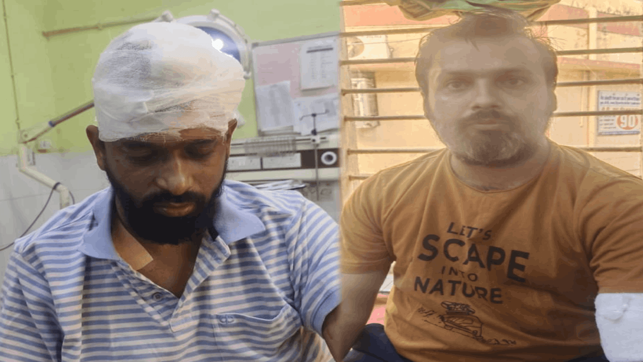 दो शिक्षक घायल