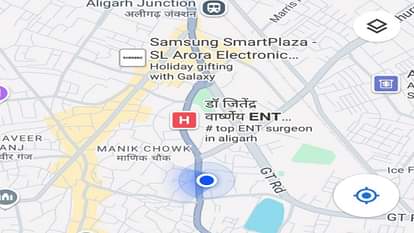 गूगल मैप