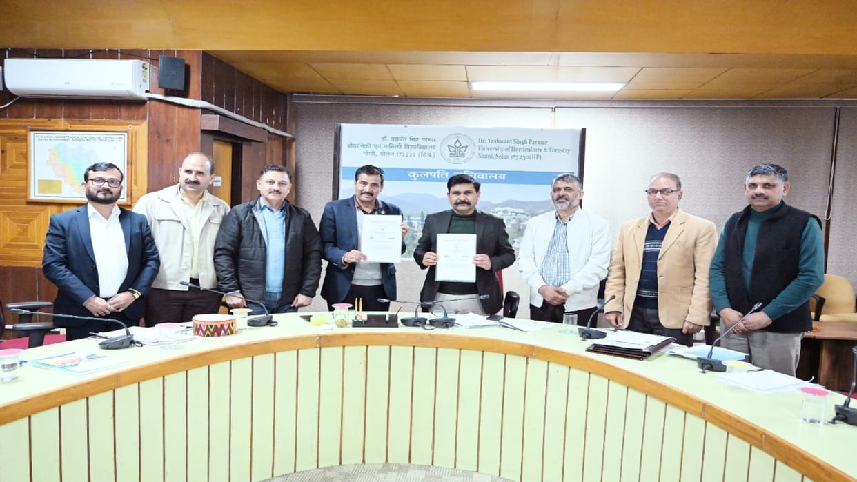 Big step of holistic education: School students will get vocational training in Dr. YS Parmar University