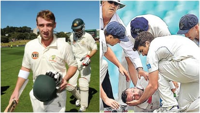 IND vs AUS 2nd Test: Australia players wearing black bands in Adelaide, paid tribute to Hughes and Redpath