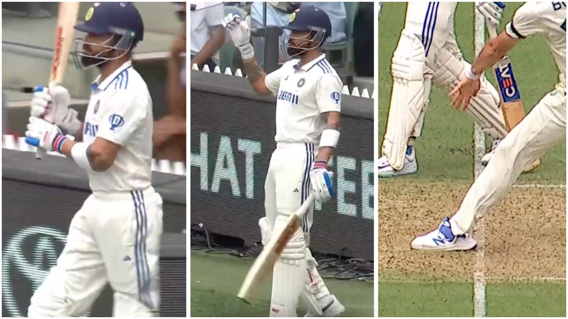 IND vs AUS: KL Rahul out on No ball, Virat Kohli was stopped at the boundary; High voltage drama in Adelaide