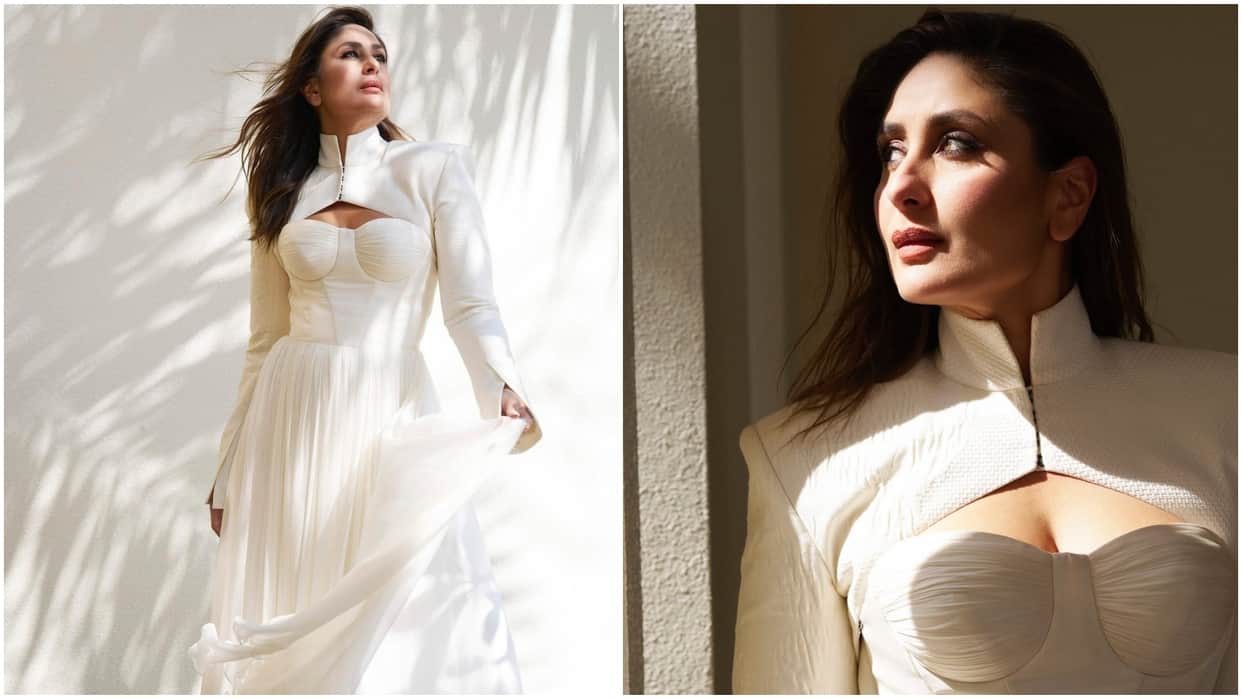 Kareena Kapoor Khan looks stunning in white corset gown on day 2 of Red Sea Film Festival