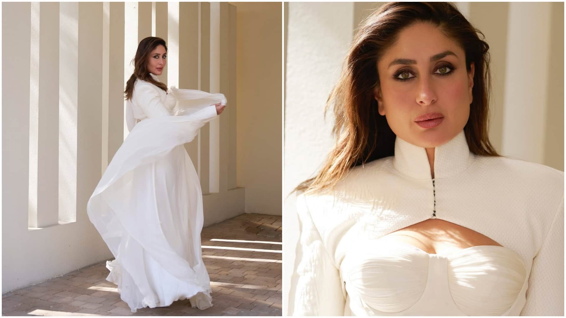 Kareena Kapoor Khan looks stunning in white corset gown on day 2 of Red Sea Film Festival