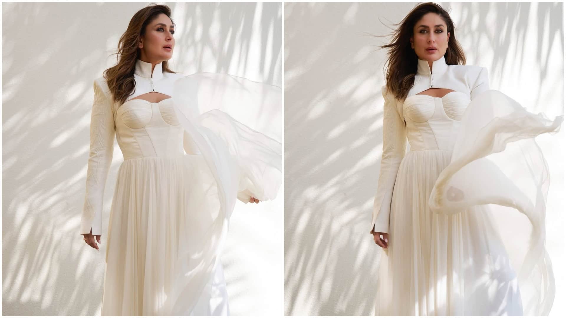 Kareena Kapoor Khan looks stunning in white corset gown on day 2 of Red Sea Film Festival