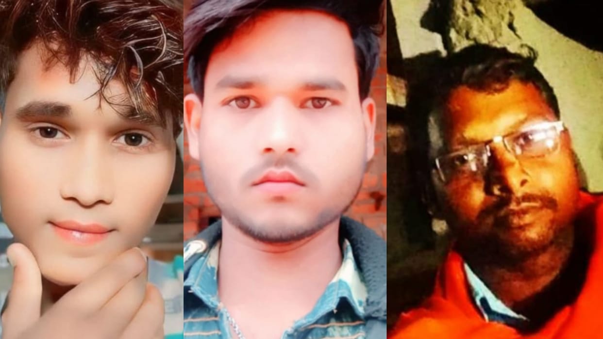 Three died in an accident in Lucnow.