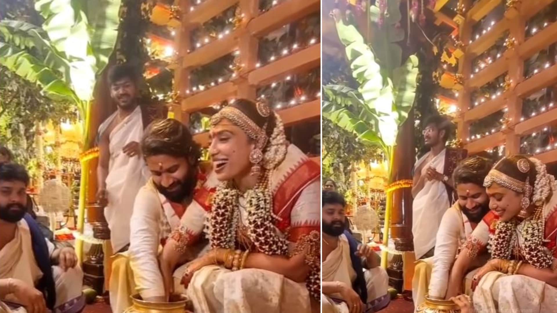 Naga Chaitanya Sobhita Dhulipala Play The Ring Game In Unseen Video From Wedding goes viral on social media