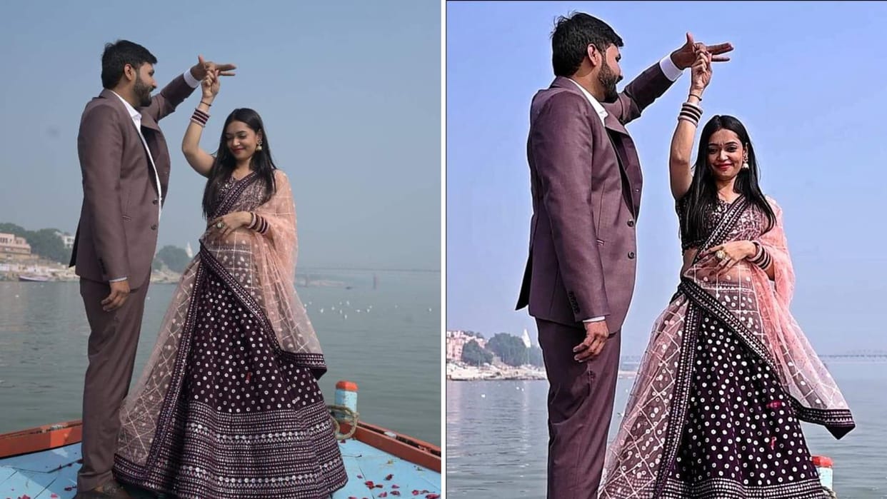 Pre-wedding shoot Open boats streets become first choice shoot 800 people made videos one month