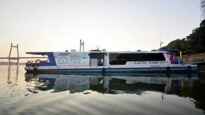 Jetty started being prepared for the Prime Minister at Sangam