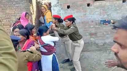 Bihar: People clash with police who came to remove encroachment in Imlauli, Siwan