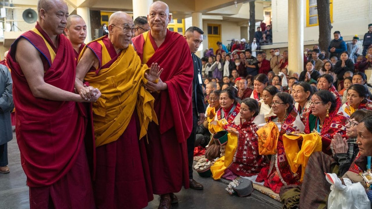 Himachal Dalai Lama Long Life Prayers Dharamshala Himachal Pradesh