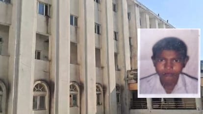 patient jumped from the fourth floor of the medical college after saying Ram Ram