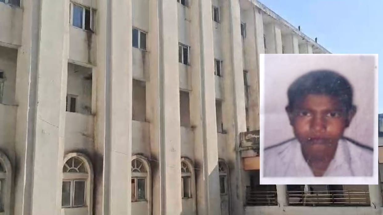 patient committed suicide by jumping from fourth floor of Government Medical College Budaun