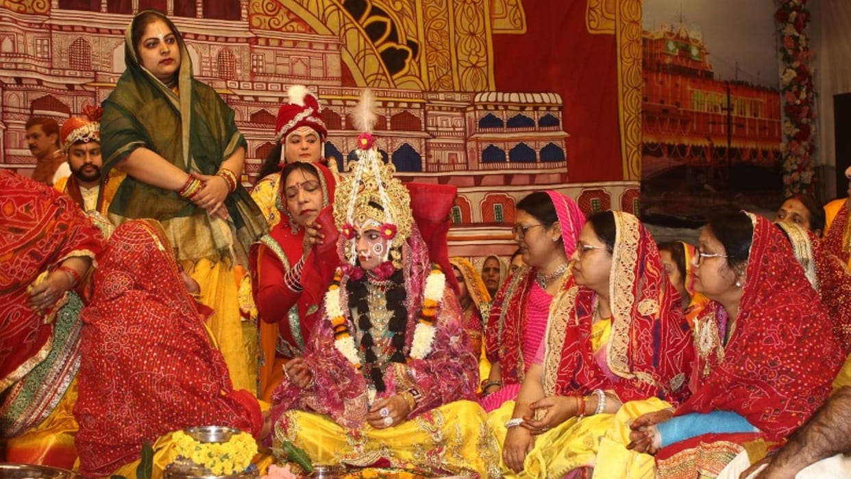 Faith Mithila guest offered Magahi paan along Chhappan bhog ended Leela festival in varanasi