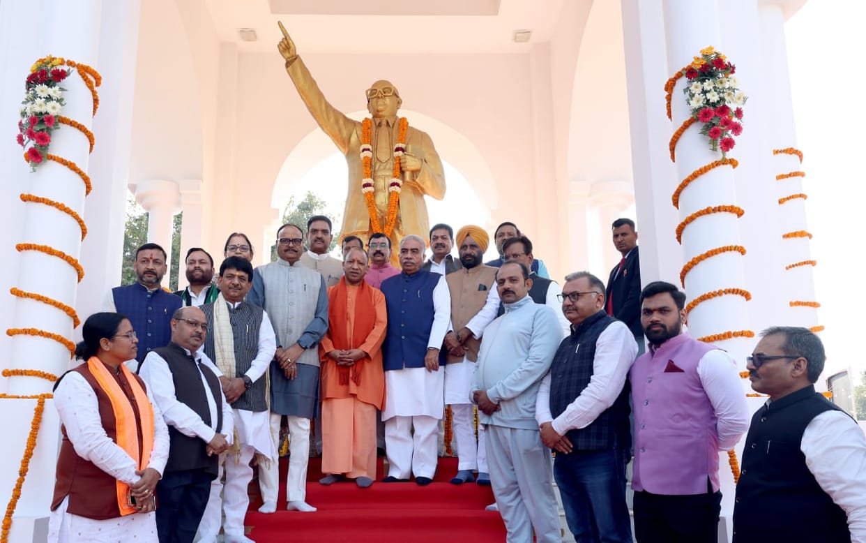 CM Yogi Adityanath to pay tribute on the death anniversay of Dr Ambedkar.