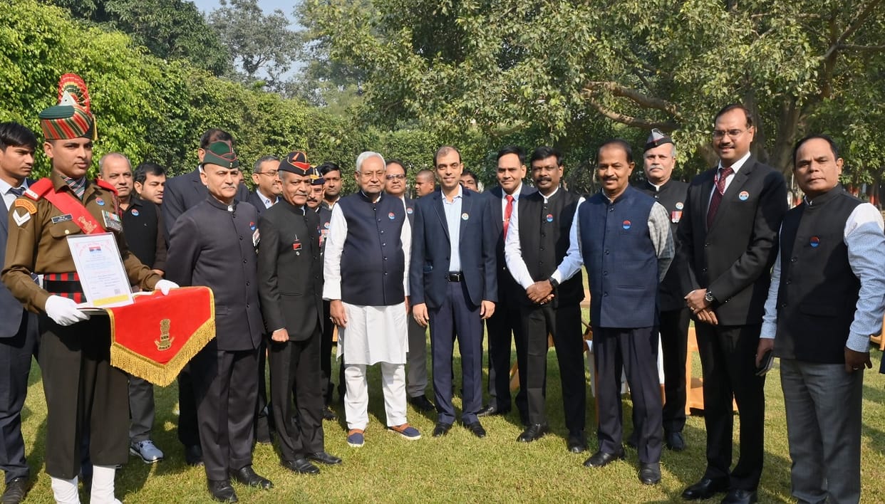 Bihar News : CM Nitish Kumar bihar government announcement for armed forces flag day