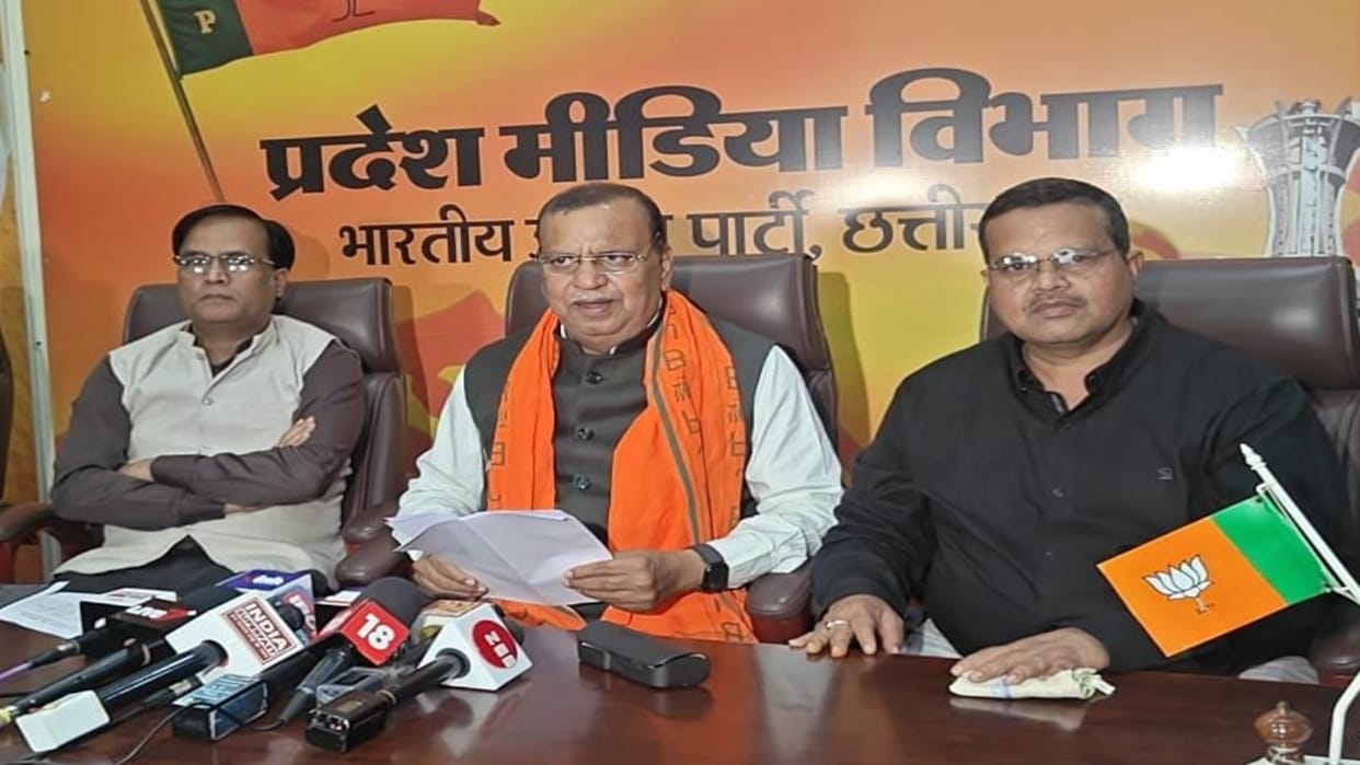 Politics on paddy Purchase, Chhattisgarh bjp leader shivratan sharama blame on congress