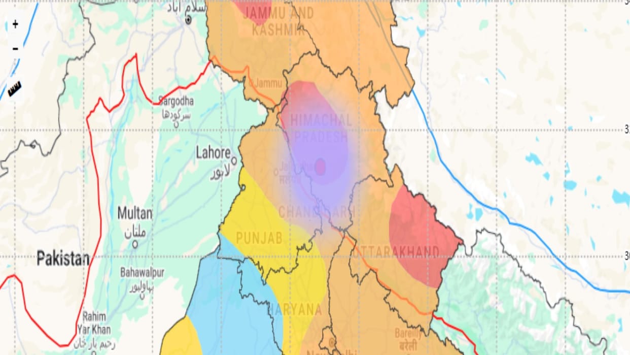 Earthquake tremors Mandi district, know the intensity on Richter scale