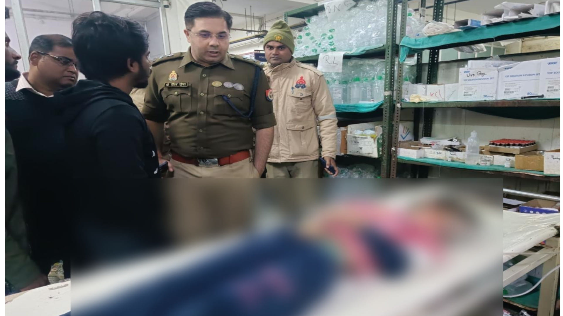 Father and two daughters killed, wife injured in road accident in Gorakhpur