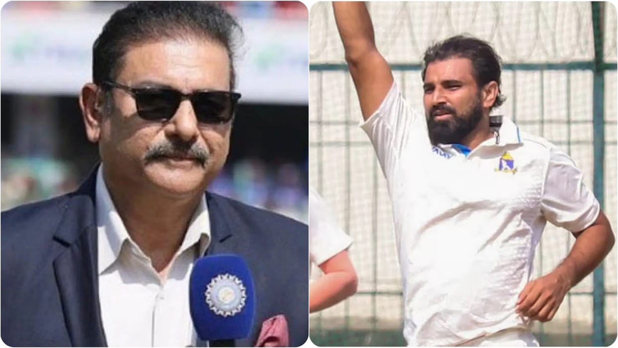 Former Head coach Ravi Shastri says India need Shami in Australia quickly to ease pressure on Bumrah