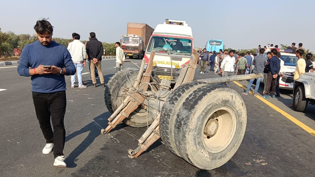 Kannauj Accident Sleeper bus was blown to pieces permit was for 47 there were 50 passengers
