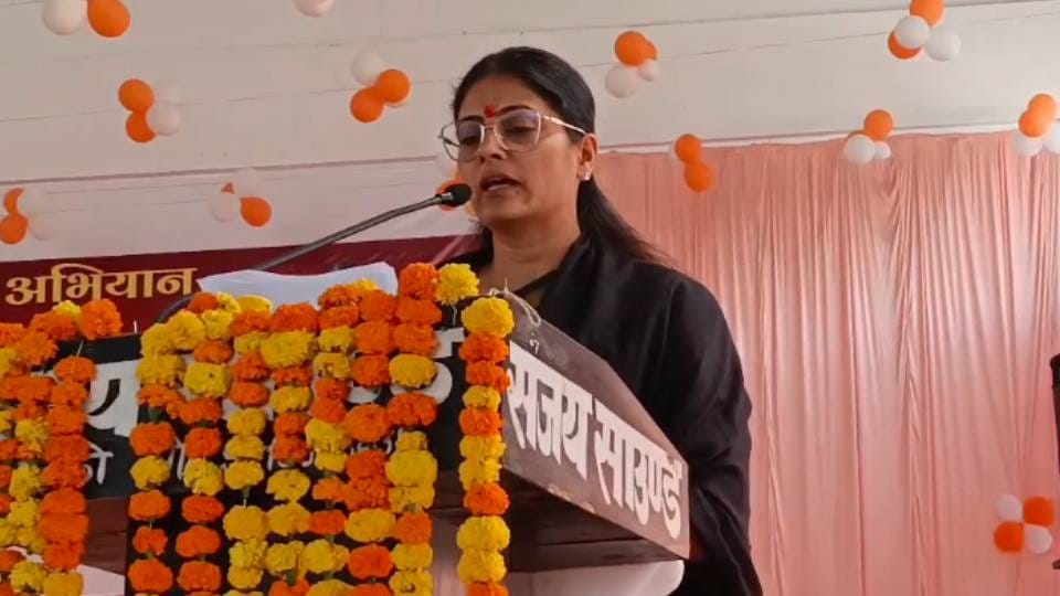 Union Minister Anupriya Patel launched TB eradication campaign in Barabanki