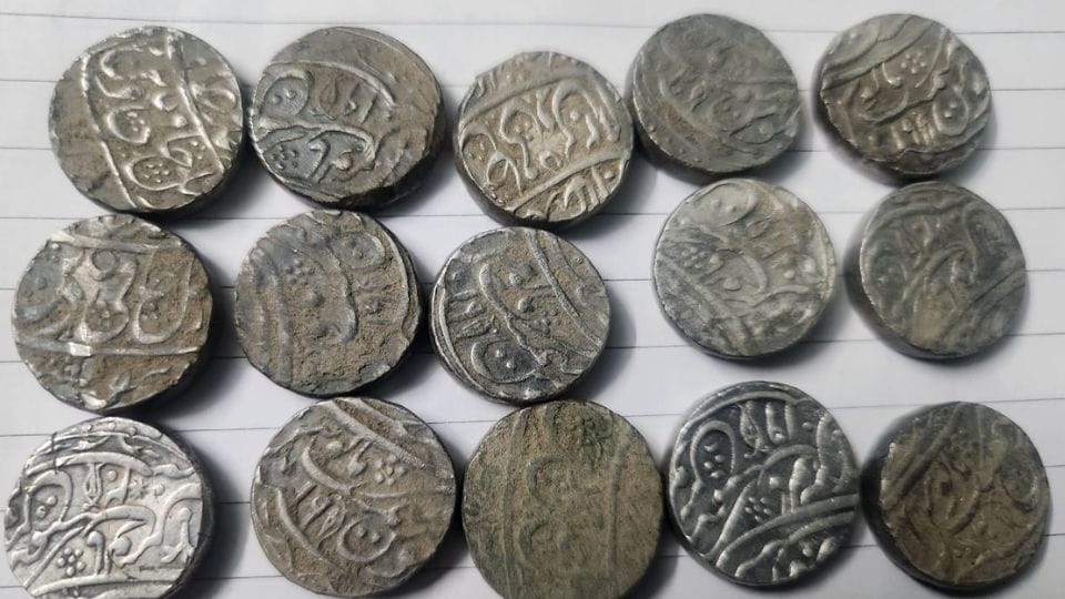 Workers found old coins while working in MNREGA in Bijnor