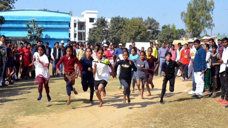 Aligarh District level sports competition