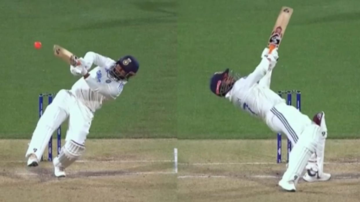 ind vs aus: rishabh pant played reverse scoop leaves everyone stunned see video